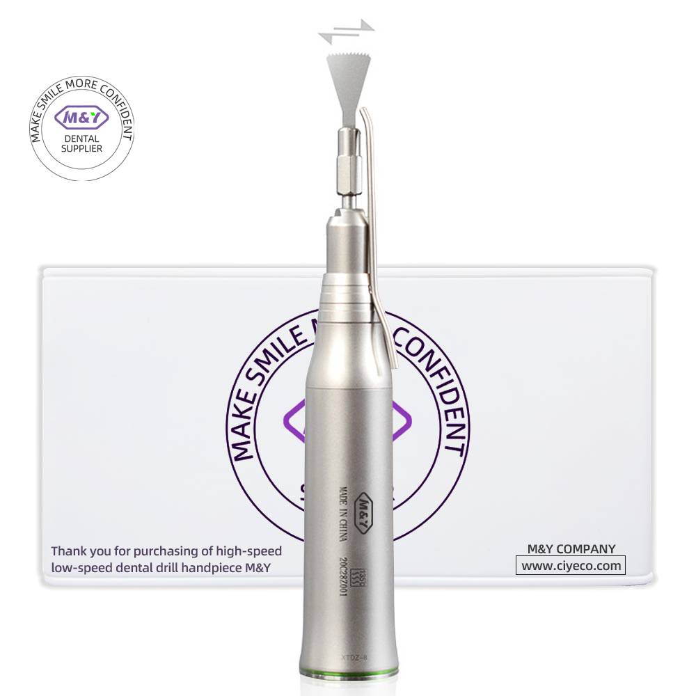 Lames de scie dentaire, pièce à main droite externe pour os